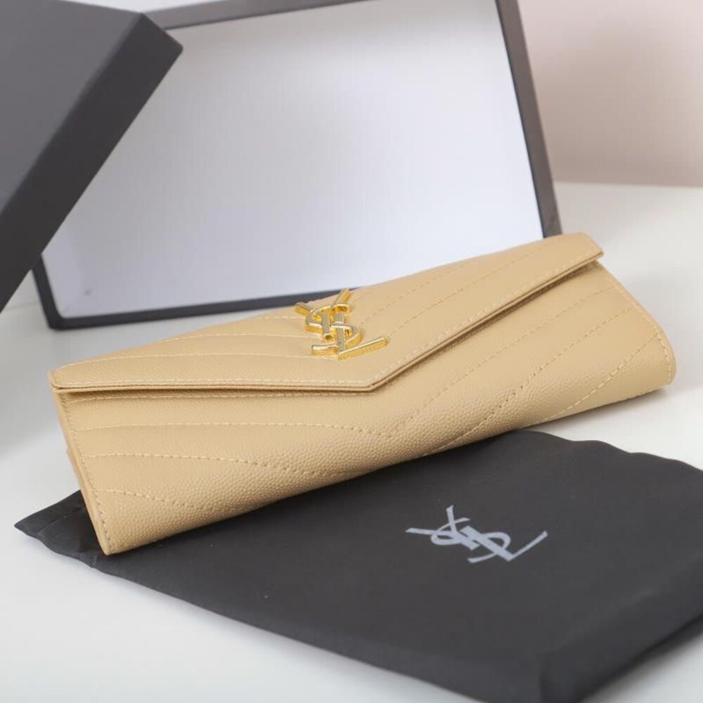 YSL Saint Laurent Cassandre Envelope Long Wallet - Picture 4 of 9